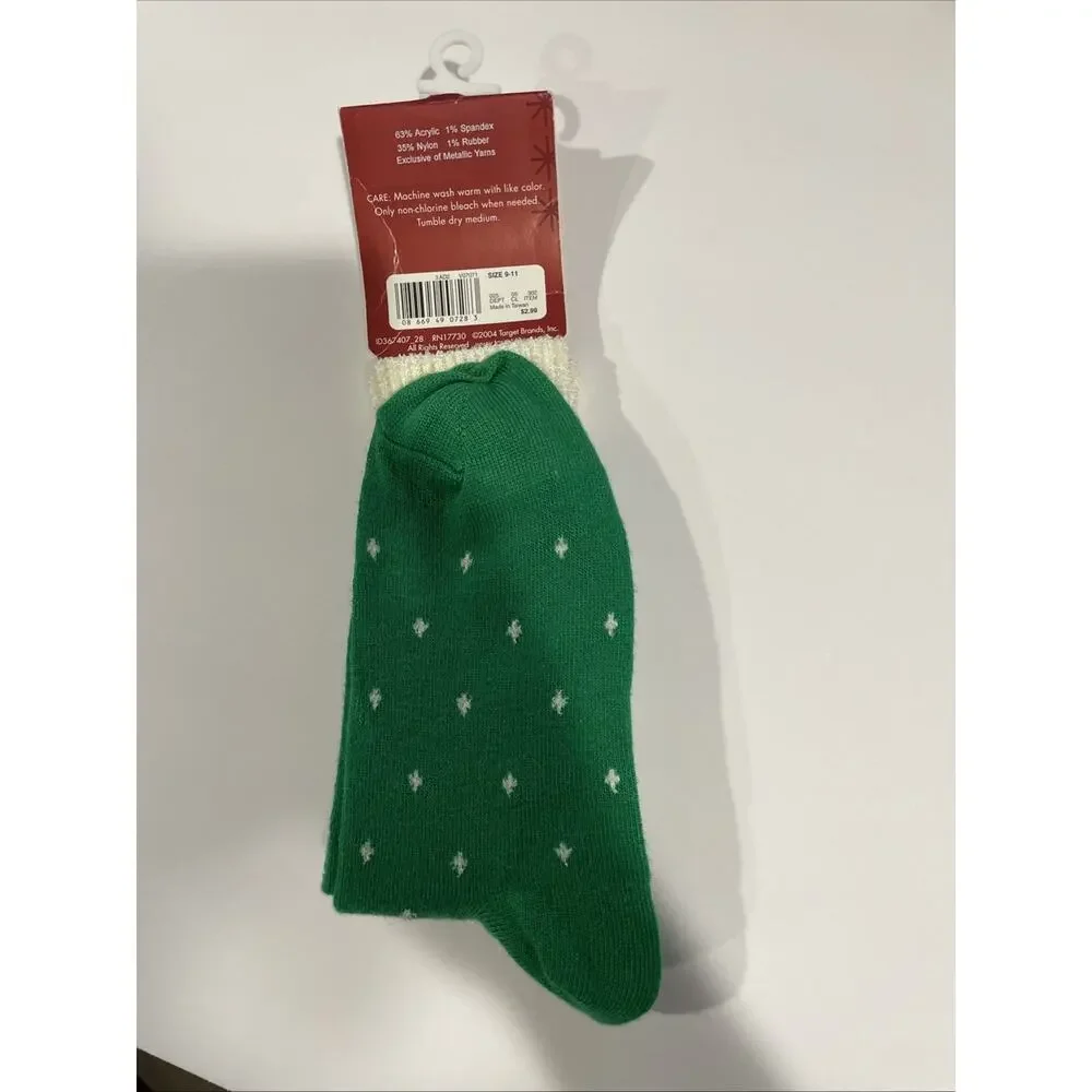 Christmas Santa Socks with Googly Eyes New Target Brand New Santa